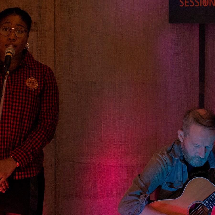 Andrew Keeling and Toni Kayode