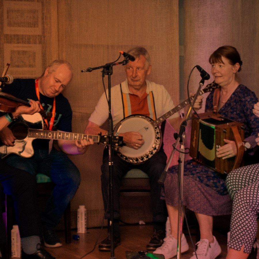 Frank Burke and Larry's Trad Band